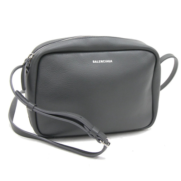 Balenciaga Handbags - Balenciaga Shoulder Bag Gray Leather Crossbody